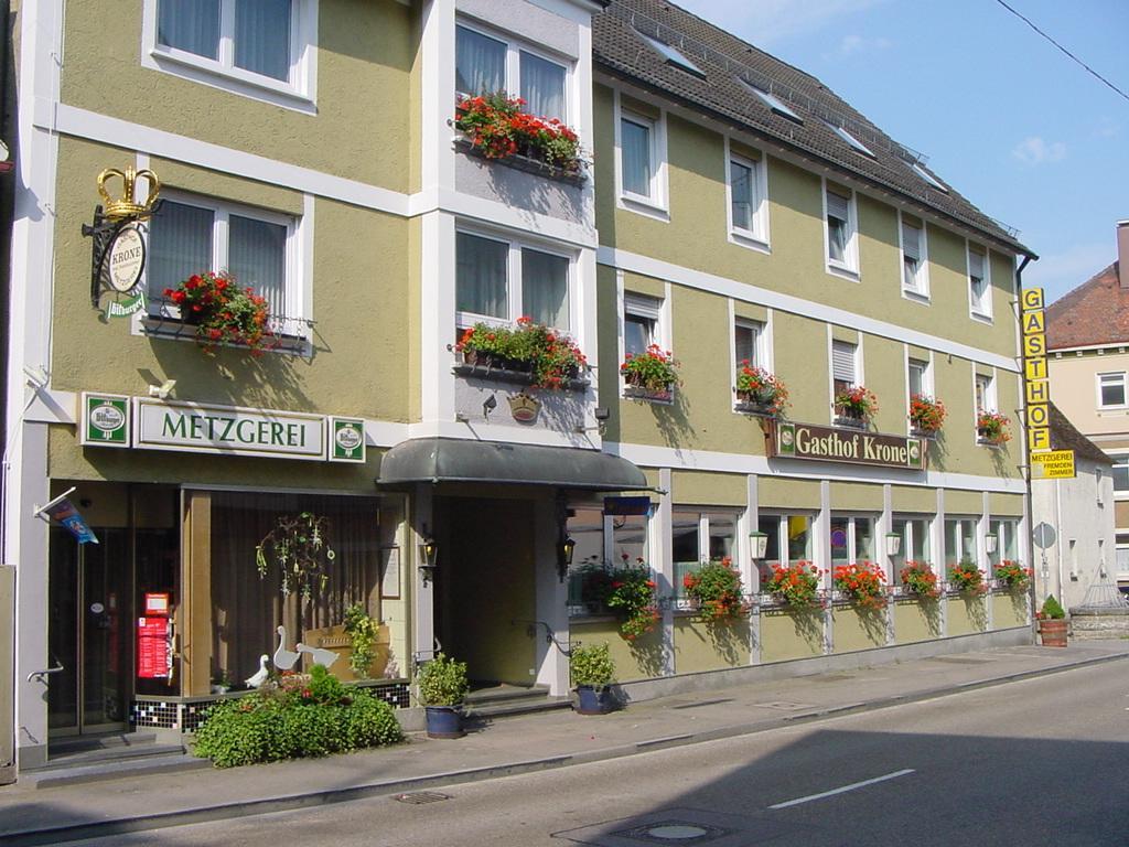 Hotel Krone Neresheim Exterior foto