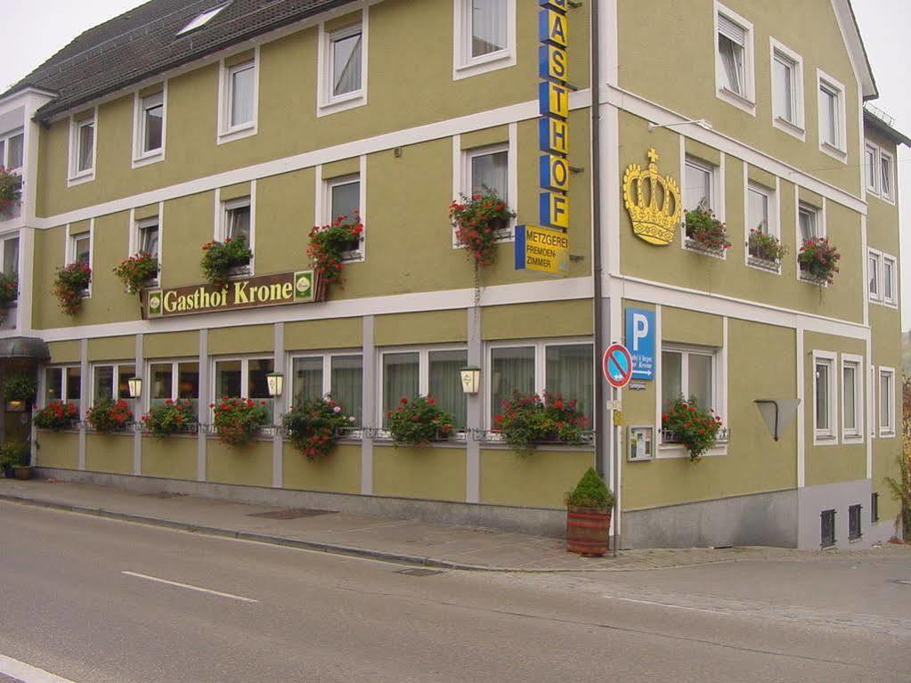 Hotel Krone Neresheim Exterior foto